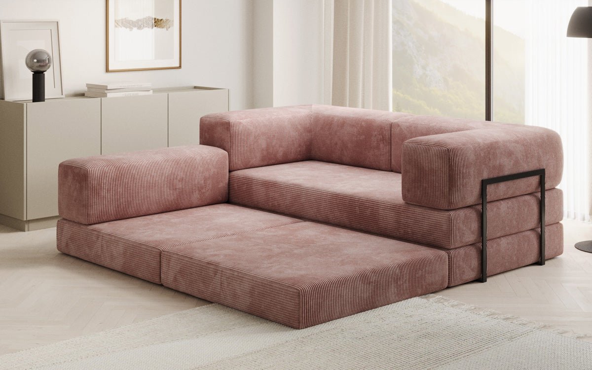 Designer Sofa Lazy L Mini in Cord