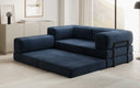 Designer Sofa Lazy L Mini in Samt