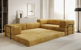 Designer Sofa Lazy L geschlossen in Cord