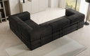 Designer Sofa Lazy L geschlossen in Cord