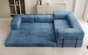 Designer Sofa Lazy L geschlossen in Cord