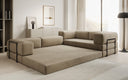 Designer Sofa Lazy L geschlossen in Samt
