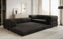 Designer Sofa Lazy L geschlossen in Samt