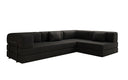 Designer Sofa Lazy L in Bouclé