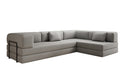 Designer Sofa Lazy L in Bouclé