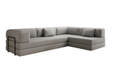 Designer Sofa Lazy L in Bouclé