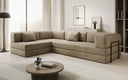 Designer Sofa Lazy L in Samt