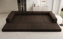 Designer Sofa Lazy U in Bouclé
