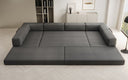 Designer Sofa Lazy U in Bouclé