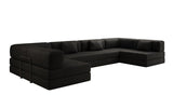Designer Sofa Lazy U in Bouclé