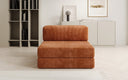 Designer Sofa Mittelmodul Lazy in Cord