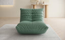 Designer bank-fauteuil Calmo van echt leer
