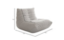 Designer bank-fauteuil Calmo van echt leer