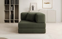 Designer Sofa-Sessel Lazy in Bouclé