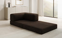 Designer Sofa-Sessel Lazy in Bouclé