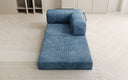 Designer Sofa-Sessel Lazy in Cord