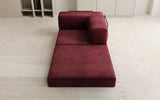 Designer Sofa-Sessel Lazy in Samt