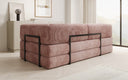 Designer Sofa/Chaise Longue Lazy in Cord
