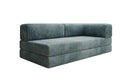 Designer Sofa/Chaise Longue Lazy in Cord