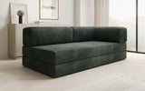 Designer Sofa/Chaise Longue Lazy in Cord