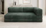 Designer Sofa/Chaise Longue Lazy in Cord