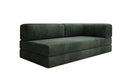 Designer Sofa/Chaise Longue Lazy in Cord