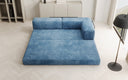 Designer Sofa/Chaise Longue Lazy in Cord