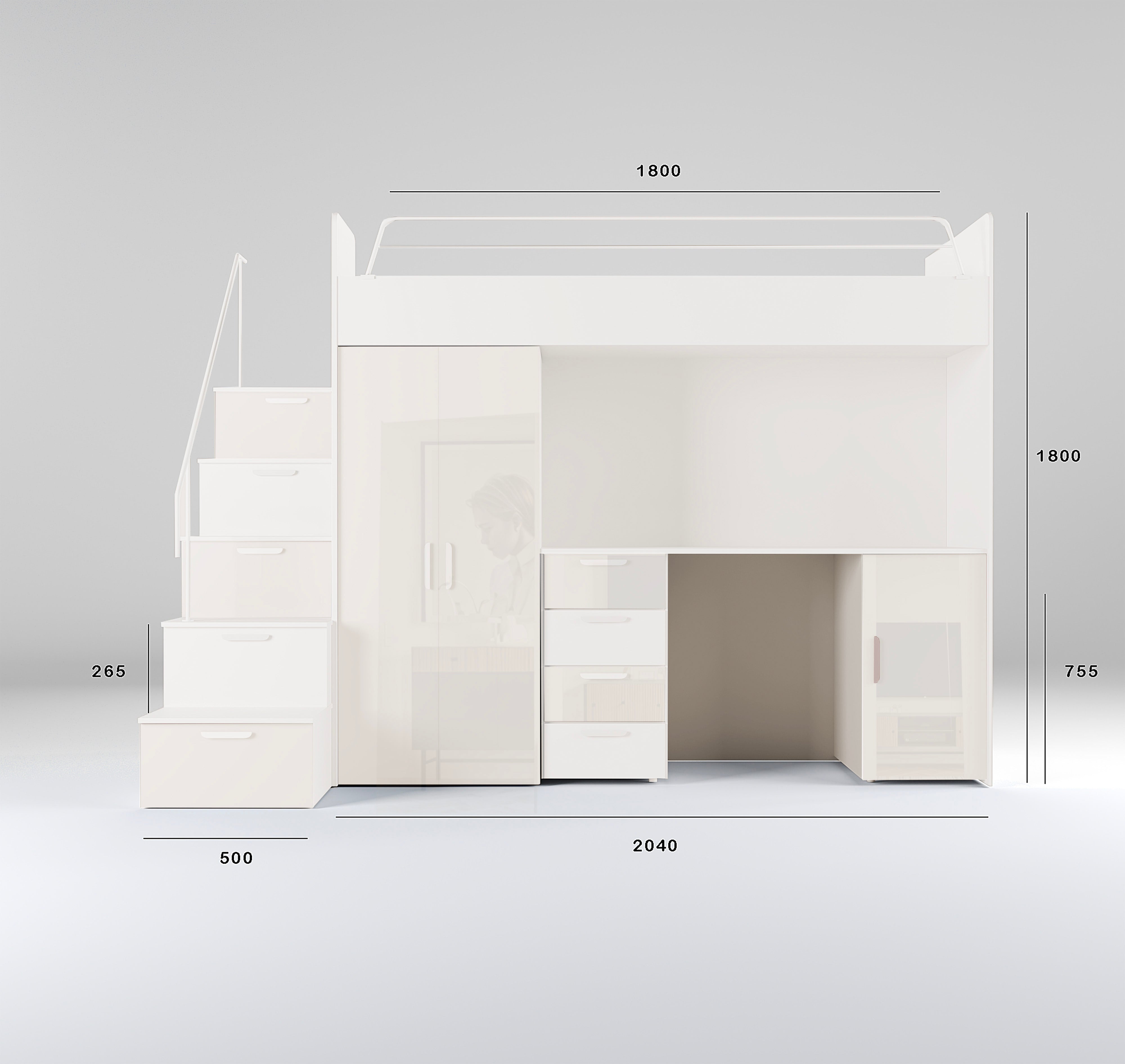 Kinderhoogslaper Dream