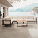 Euphoria – L-Maxilounge & Tisch aus Aluminium | Aevora™ Kollektion