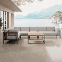 Euphoria – L-Maxilounge & Tisch aus Aluminium | Aevora™ Kollektion