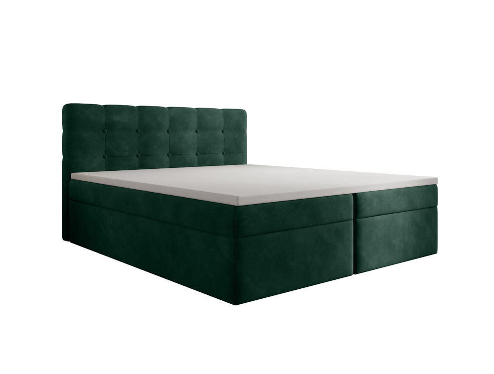 Boxspringbed Faro Samt mit Stauraum