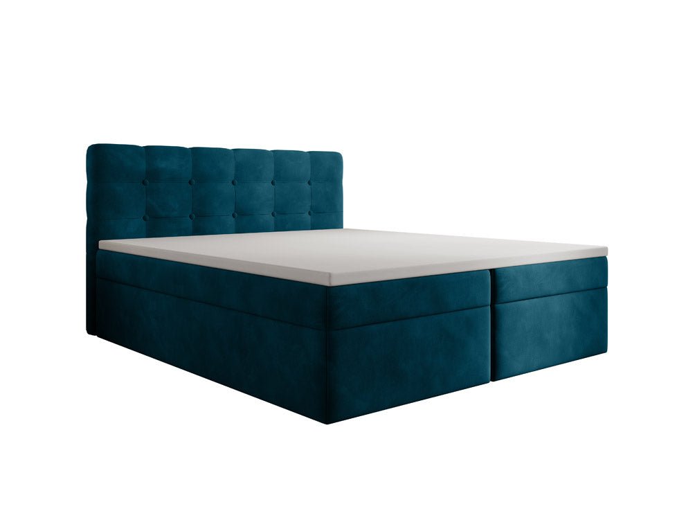 Boxspringbed Faro Samt mit Stauraum