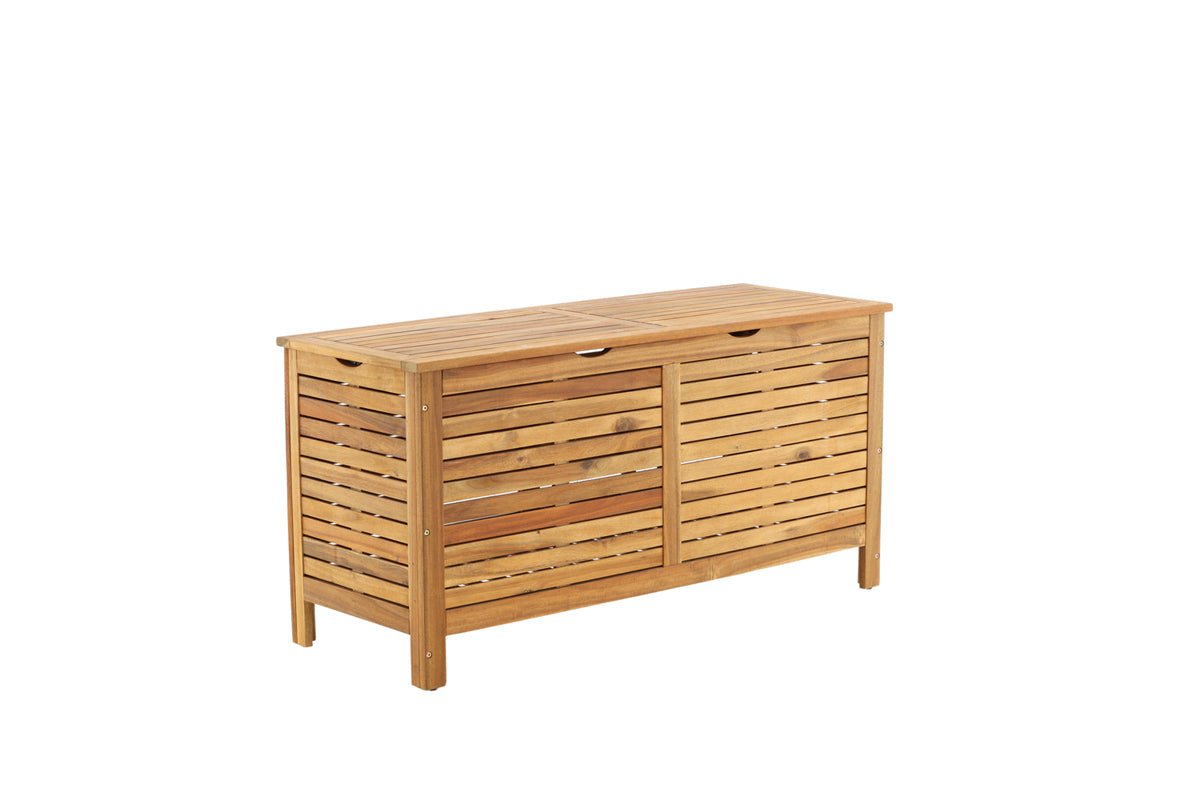 Garten Kissenbox Melissa - Aus Akazie in Natur-Optik