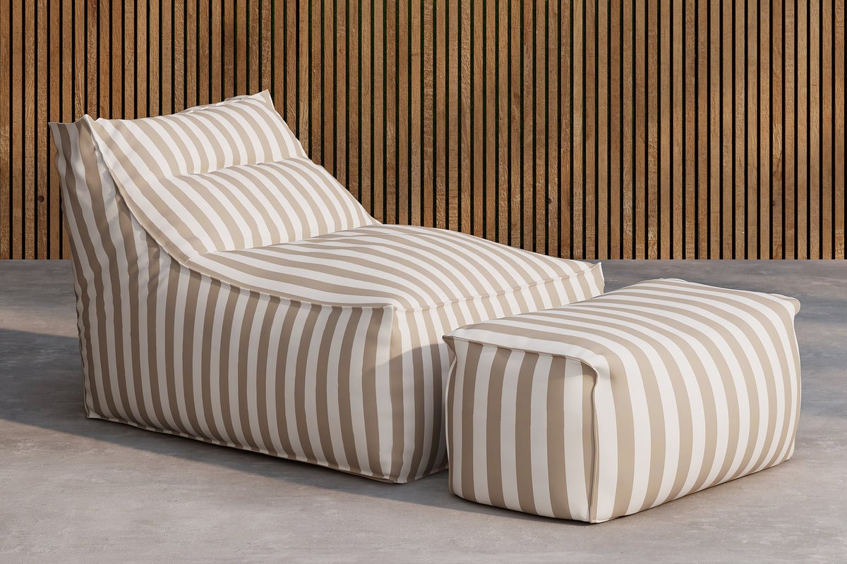 Tuin-loungestoel Hello Kombi - Keuze uit Wit/Bruin of Beige