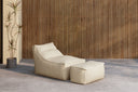 Garten- Loungesessel Hello Kombi - Wahlweise in Weiß/Braun oder Beige