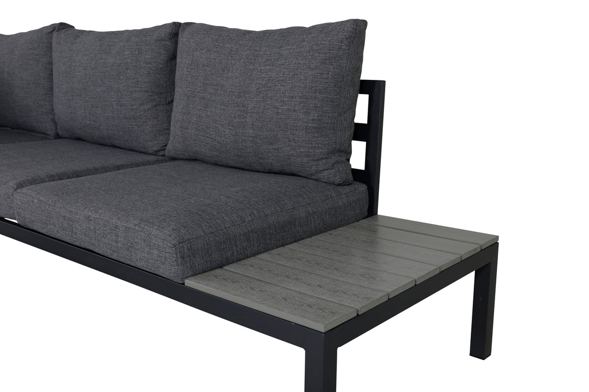 Garten Loungeset Anker – mit Ecksofa & Tisch, wetterfest
