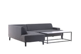 Garten Loungeset Kreta – mit wasserabweisendem Stoff & Tisch, UV-beständig