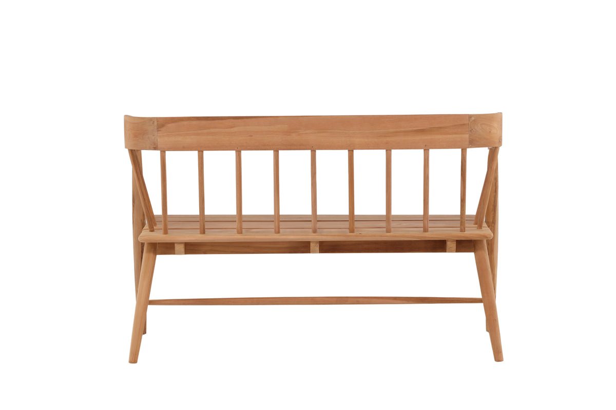 Gartenbank Alp - gefertigt aus edlem Teakholz