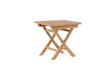 Gartentisch Lino - Quadratischer Café-Tisch aus massivem Teakholz
