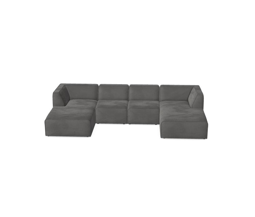 Modulair Sofa Hugg - Jouw gewenste configuratie 1VAENS