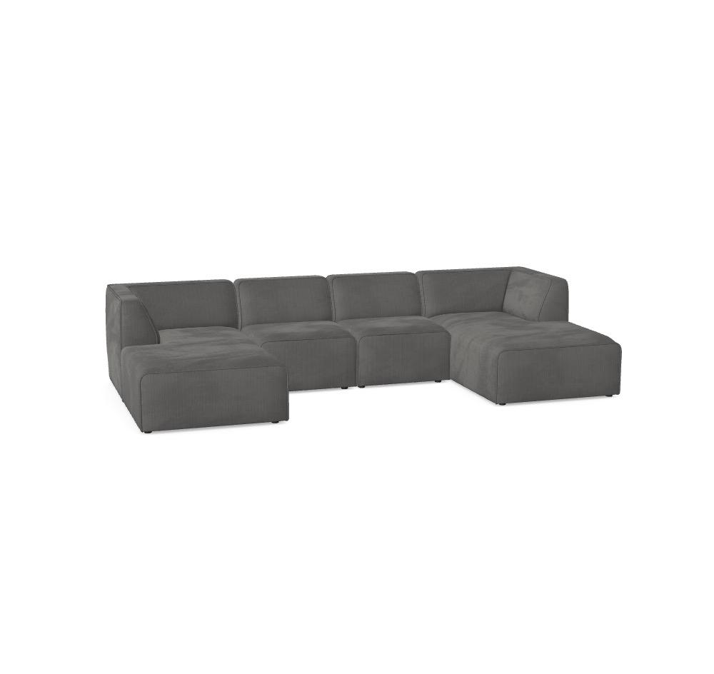 Modulair Sofa Hugg - Jouw gewenste configuratie 3CHKH9