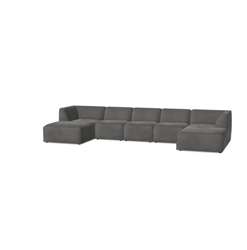 Modulaire bank Hugg - Jouw gewenste configuratie M_4PRIUZ