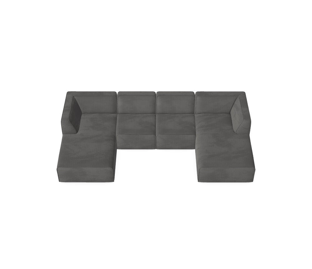 Modulaire bank Hugg - Jouw gewenste configuratie M_DVEY1G