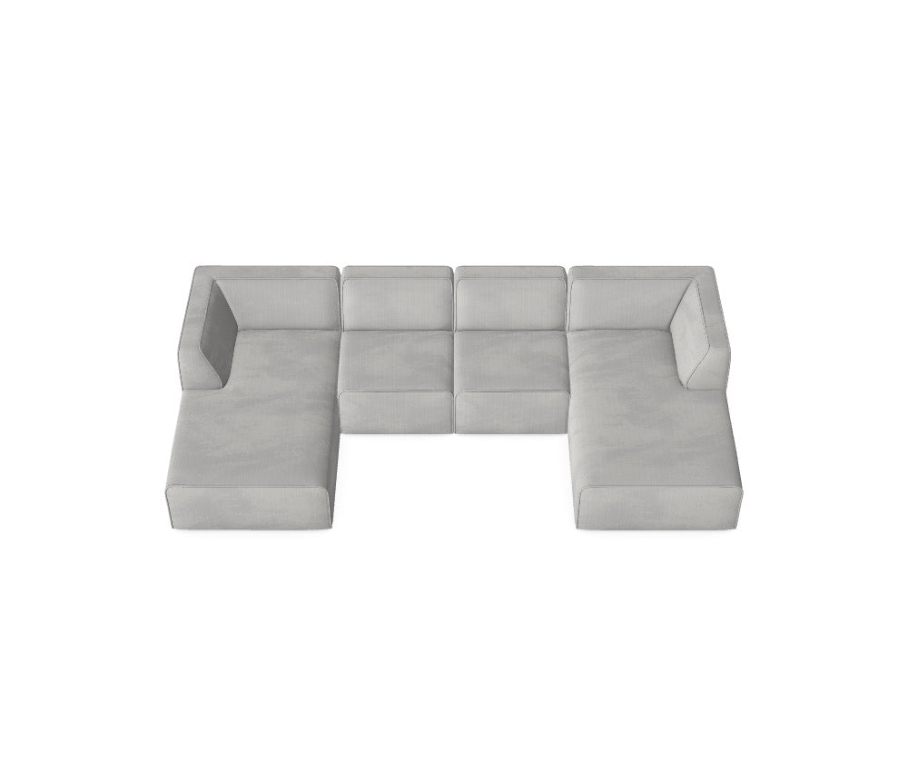 Modulaire bank Hugg - Jouw gewenste configuratie M_MBDYVI