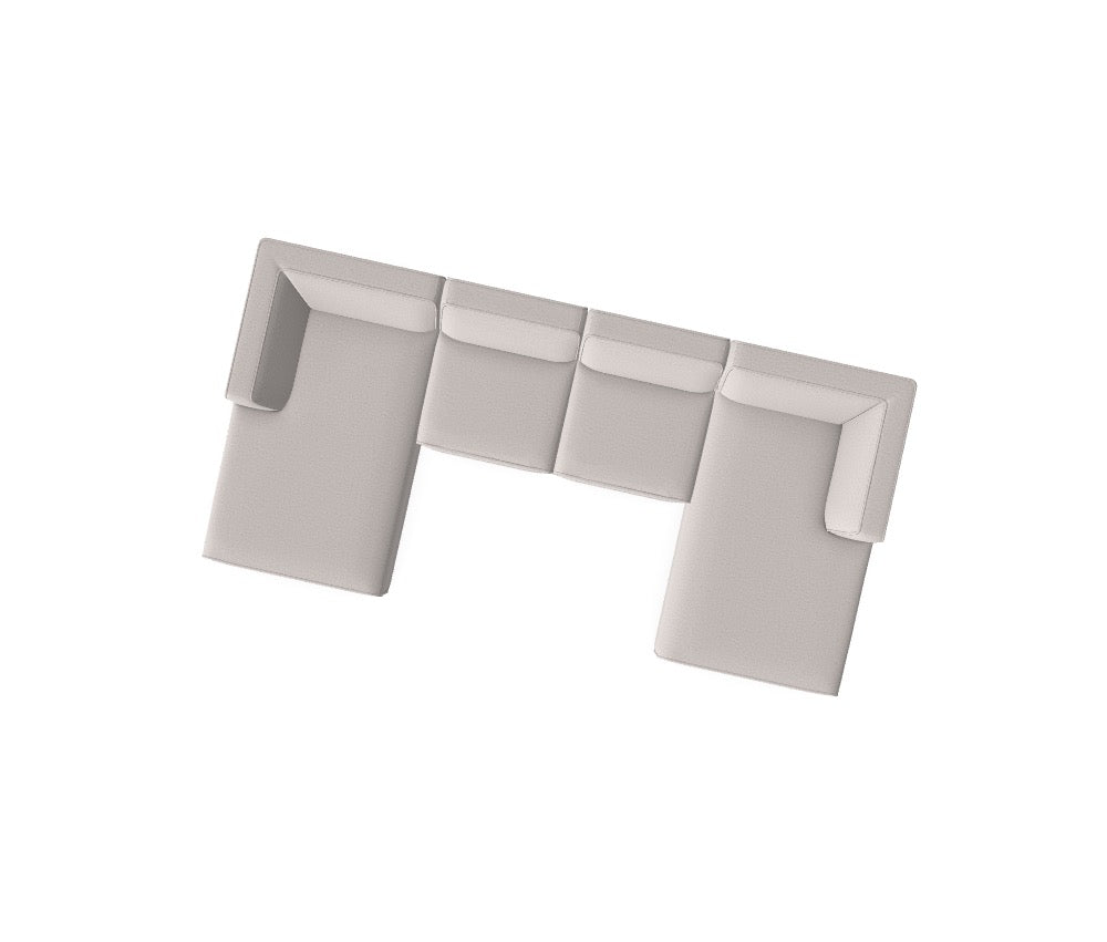 Modulaire bank Hugg - Jouw gewenste configuratie M_NY634A