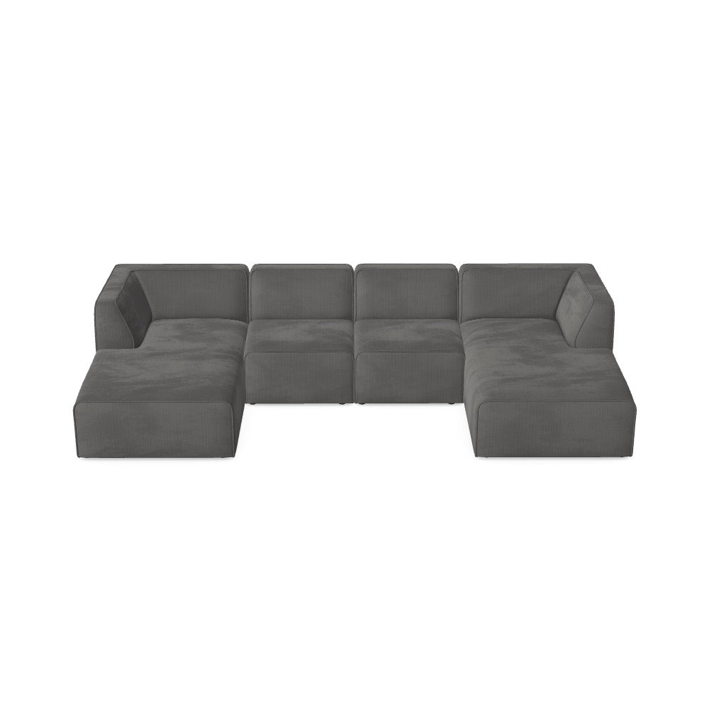 Modulaire bank Hugg - jouw gewenste configuratie M_RBM0RR