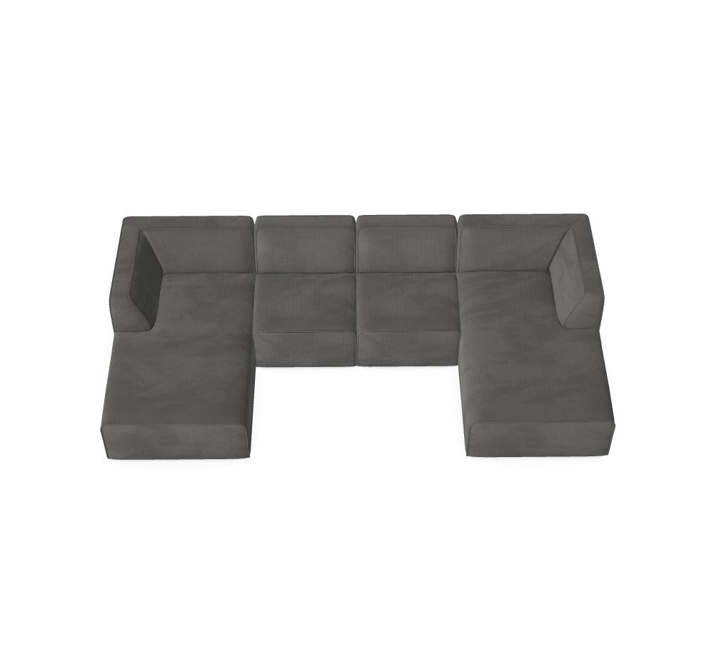 Modulaire bank Hugg - Jouw gewenste configuratie M_TMRETX