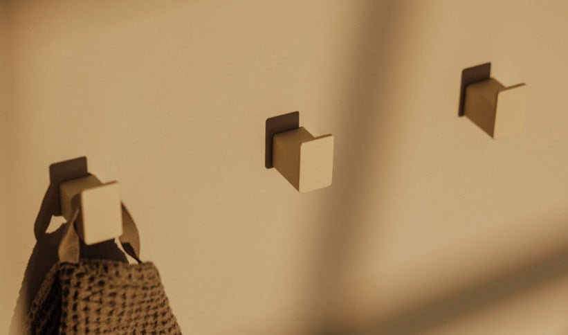 Kapstok/Kledinghaken Palo – Minimalistische wandhaken in set van 3 of 6