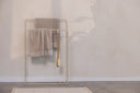 Porte-manteau/porte-serviettes Delaya – Design minimaliste en Métal