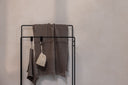 Porte-manteau/porte-serviettes Delaya – Design minimaliste en Métal